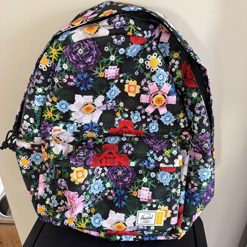 Herschel Supply Co. LEGO Herschel Floral Classic XL Backpack Floral 18x13 Unisex - Picture 12 of 13